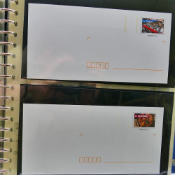 Collection entiers postaux de France 2004-2005 en album Lindner.