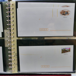 Collection entiers postaux de France 2004-2005 en album Lindner.