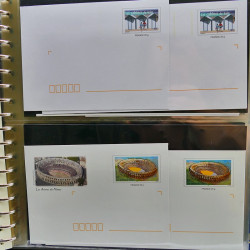 Collection entiers postaux de France 2004-2005 en album Lindner.