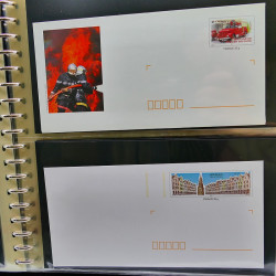 Collection entiers postaux de France 2004-2005 en album Lindner.