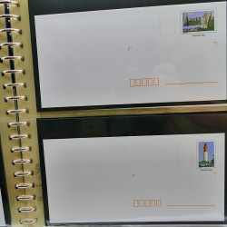 Collection entiers postaux de France 2004-2005 en album Lindner.