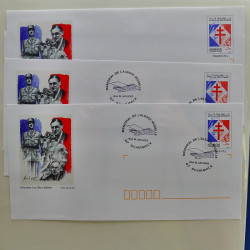 Collection entiers postaux de France 2004-2005 en album Lindner.