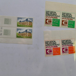 Collection timbres de France 1974-1982 neufs** et oblitérés complet en album Lindner.