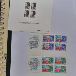 Collection timbres de France 1983-1988 neufs** complet en album Lindner.