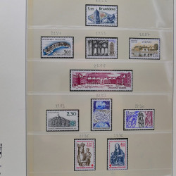Collection timbres de France 1983-1988 neufs** complet en album Lindner.
