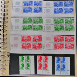 Collection timbres de France 1983-1988 neufs** complet en album Lindner.