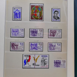 Collection timbres de France 1983-1988 neufs** complet en album Lindner.