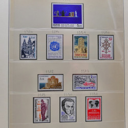 Collection timbres de France 1983-1988 neufs** complet en album Lindner.