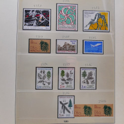 Collection timbres de France 1983-1988 neufs** complet en album Lindner.