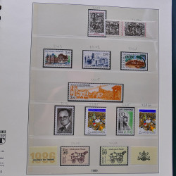 Collection timbres de France 1983-1988 neufs** complet en album Lindner.