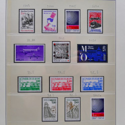 Collection timbres de France 1983-1988 neufs** complet en album Lindner.