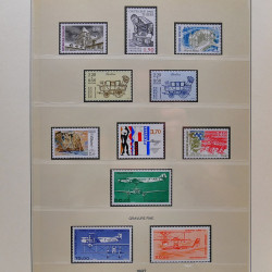 Collection timbres de France 1983-1988 neufs** complet en album Lindner.