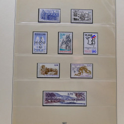 Collection timbres de France 1983-1988 neufs** complet en album Lindner.