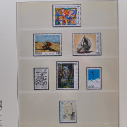 Collection timbres de France 1983-1988 neufs** complet en album Lindner.