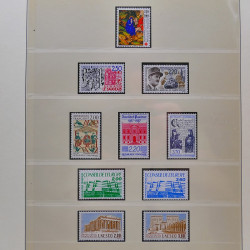Collection timbres de France 1983-1988 neufs** complet en album Lindner.