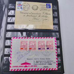 Collection timbres et divers thématique Lutte contre le tabagisme.