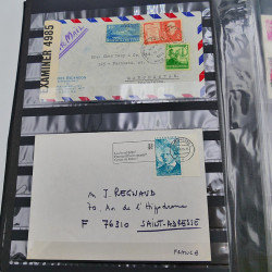 Collection timbres et divers thématique Lutte contre le tabagisme.