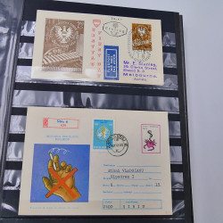 Collection timbres et divers thématique Lutte contre le tabagisme.