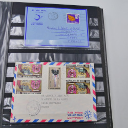 Collection timbres et divers thématique Lutte contre le tabagisme.