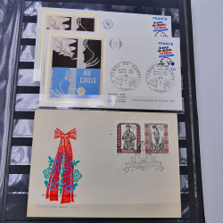 Collection timbres et divers thématique Lutte contre le tabagisme.