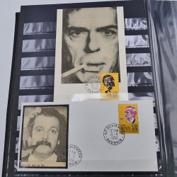 Collection timbres et divers thématique Lutte contre le tabagisme.