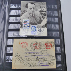 Collection timbres et divers thématique Lutte contre le tabagisme.