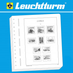 Leuchtturm feuilles préimprimées SF Chypre 2025.