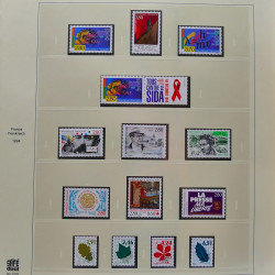 Collection timbres de France 1994-2000 neufs** complet en album Safe.