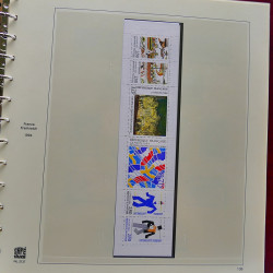 Collection timbres de France 1994-2000 neufs** complet en album Safe.