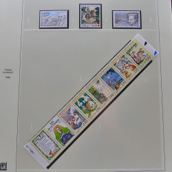 Collection timbres de France 1994-2000 neufs** complet en album Safe.