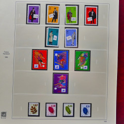 Collection timbres de France 1994-2000 neufs** complet en album Safe.