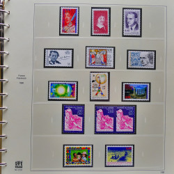 Collection timbres de France 1994-2000 neufs** complet en album Safe.