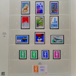 Collection timbres de France 1994-2000 neufs** complet en album Safe.