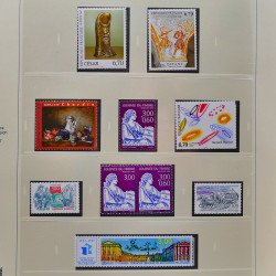 Collection timbres de France 1994-2000 neufs** complet en album Safe.