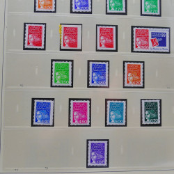 Collection timbres de France 1994-2000 neufs** complet en album Safe.