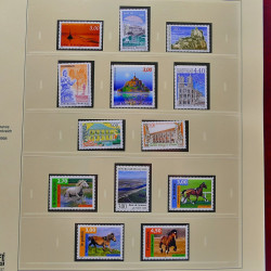 Collection timbres de France 1994-2000 neufs** complet en album Safe.