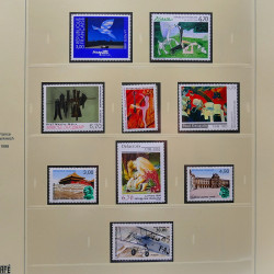 Collection timbres de France 1994-2000 neufs** complet en album Safe.