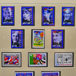 Collection timbres de France 1994-2000 neufs** complet en album Safe.