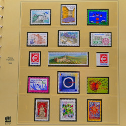 Collection timbres de France 1994-2000 neufs** complet en album Safe.