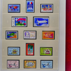 Collection timbres de France 1994-2000 neufs** complet en album Safe.