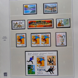Collection timbres de France 1994-2000 neufs** complet en album Safe.