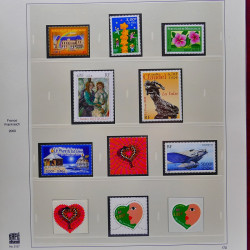 Collection timbres de France 1994-2000 neufs** complet en album Safe.