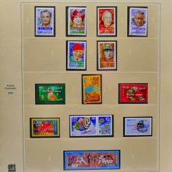 Collection timbres de France 1994-2000 neufs** complet en album Safe.