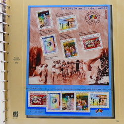 Collection timbres de France 1994-2000 neufs** complet en album Safe.