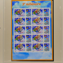 Collection timbres de France 1994-2000 neufs** complet en album Safe.
