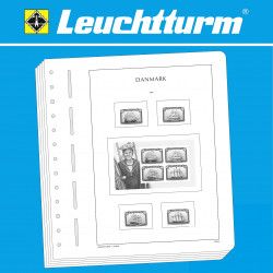 Leuchtturm feuilles préimprimées Danemark 2025.
