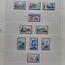 Collection timbres de France 1960-1969 neuf** complet en album Safe.