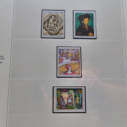 Collection timbres de France 1960-1969 neuf** complet en album Safe.