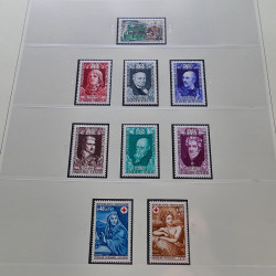 Collection timbres de France 1960-1969 neuf** complet en album Safe.
