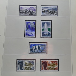 Collection timbres de France 1960-1969 neuf** complet en album Safe.